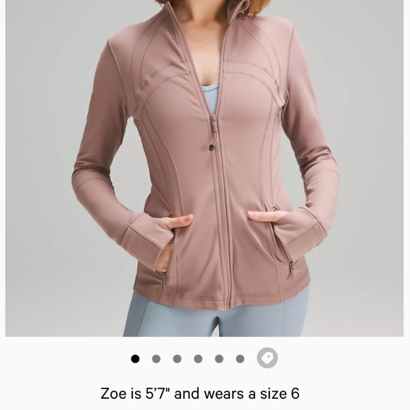 Lululemon Define Jacket -size 6 - Picture 3 of 5